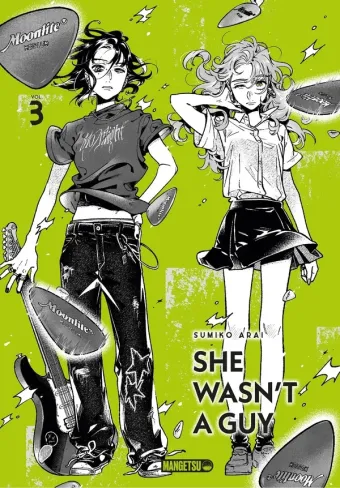 Couverture du manga She wasn’t a guy Tome 3
