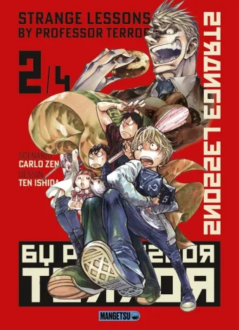 Couverture du manga Strange Lessons by Professor Terror Tome 2