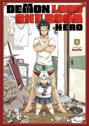 Couverture du manga Demon lord & one room hero Tome 1