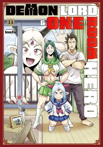 Couverture du manga Demon Lord & One Room Hero tome 11