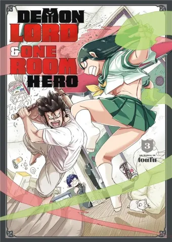 Couverture du manga Demon lord & one room hero Tome 3