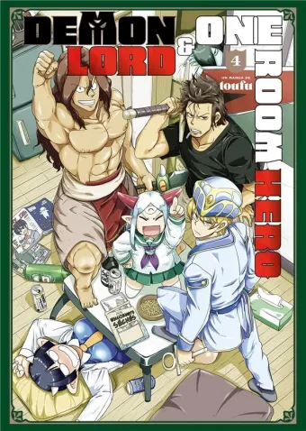 Couverture du manga Demon lord & one room hero Tome 4