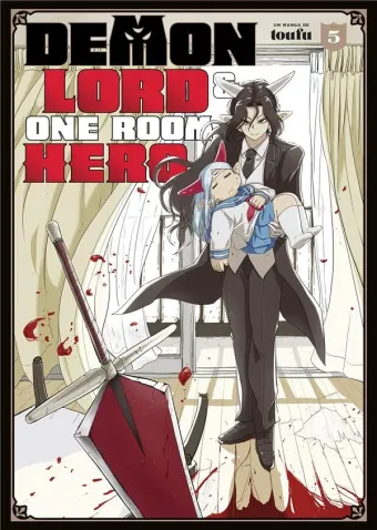 Couverture du manga Demon lord & one room hero Tome 5