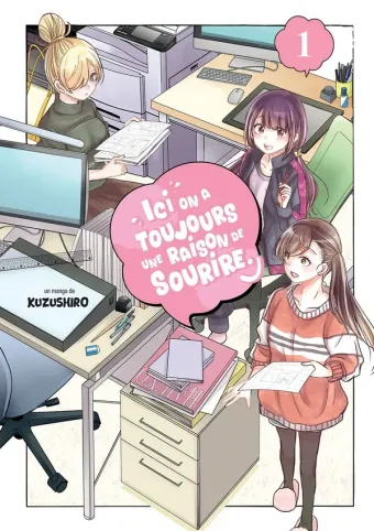 Couverture du manga Ici on a toujours une raison de sourire Tome 1