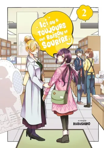 Couverture du manga Ici on a toujours une raison de sourire Tome 2
