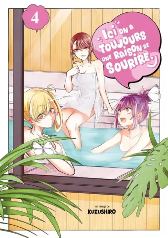 Couverture du manga Ici on a toujours une raison de sourire Tome 4