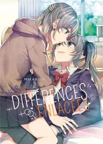 Couverture du manga Nos différences enlacées Tome 2