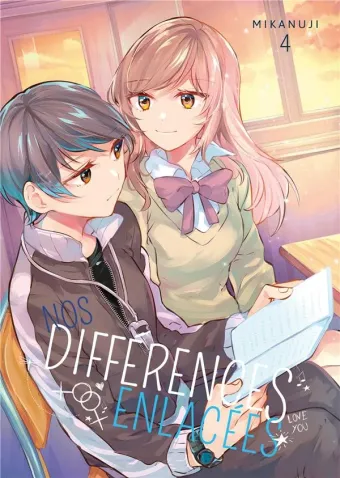 Couverture du manga Nos différences enlacées Tome 4