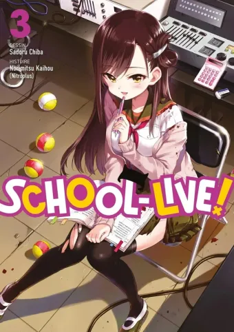 Couverture du manga School-live ! Tome 3