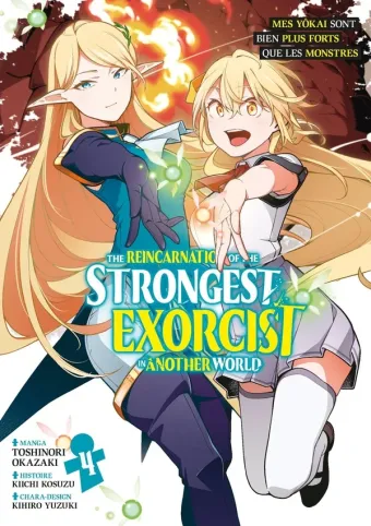 Couverture du manga The reincarnation of the strongest exorcist in another world Tome 4