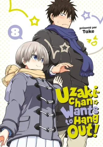 Couverture du manga Uzaki-chan wants to hang out ! Tome 8