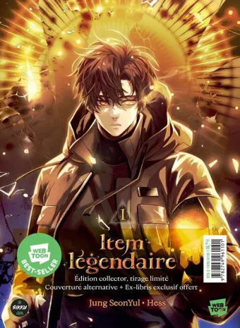Couverture du manga Item légendaire Tome 1