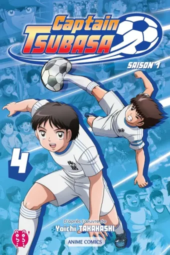 Couverture du manga Captain Tsubasa, saison 1 Tome 4