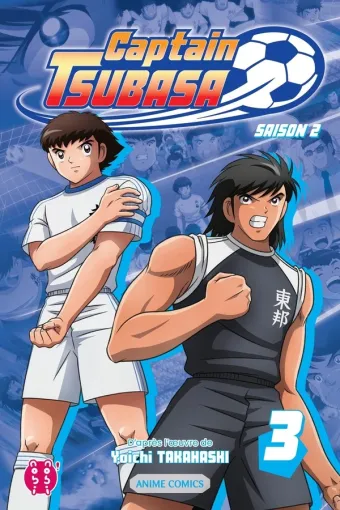 Couverture du manga Captain Tsubasa, saison 2 Tome 3