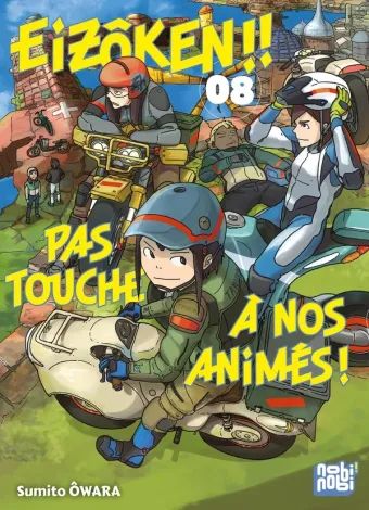 Couverture du manga Eizôken !! – pas touche à nos animés ! Tome 8