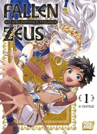 Couverture du manga Fallen Zeus – le dieu suprême et l’esclave Tome 1