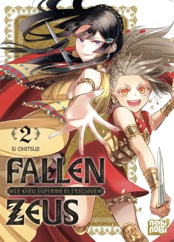 Couverture du manga Fallen Zeus – le dieu suprême et l’esclave Tome 2