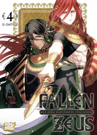 Couverture du manga Fallen Zeus – le dieu suprême et l’esclave Tome 4