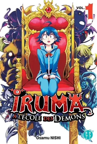 Couverture du manga Iruma à l’école des démons Tome 1