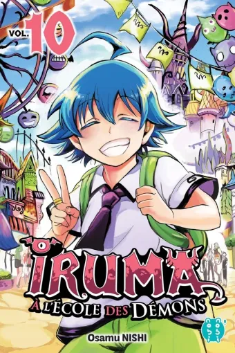 Couverture du manga Iruma à l’école des démons Tome 10