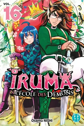 Couverture du manga Iruma à l’école des démons Tome 16