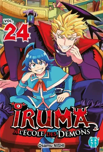 Couverture du manga Iruma à l’école des démons Tome 24