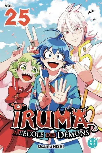 Couverture du manga Iruma à l’école des démons Tome 25