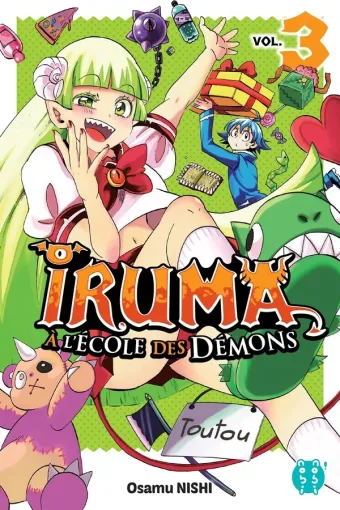 Couverture du manga Iruma à l’école des démons Tome 3