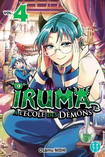 Couverture du manga Iruma à l’école des démons Tome 4