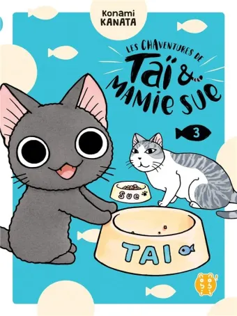 Couverture du manga Les chaventures de Taï & mamie Sue Tome 3