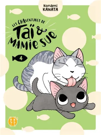 Couverture du manga Les chaventures de Taï & mamie Sue Tome 4