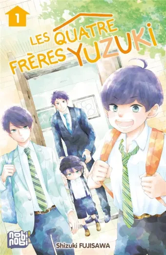 Couverture du manga Les quatre frères Yuzuki Tome 1