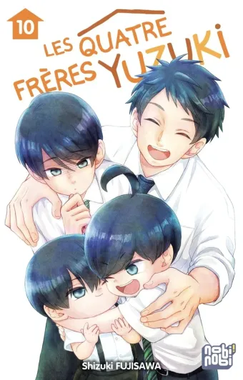 Couverture du manga Les quatre frères Yuzuki Tome 10