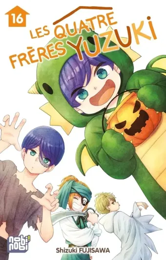 Couverture du manga Les quatre frères Yuzuki Tome 16