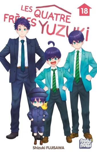 Couverture du manga Les quatre frères Yuzuki Tome 18