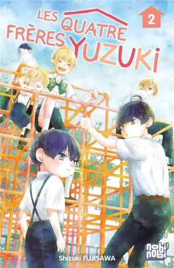 Couverture du manga Les quatre frères Yuzuki Tome 2