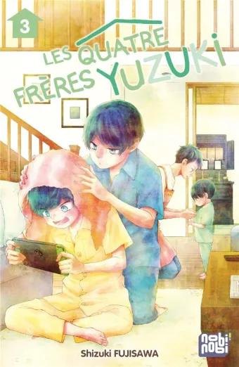 Couverture du manga Les quatre frères Yuzuki Tome 3