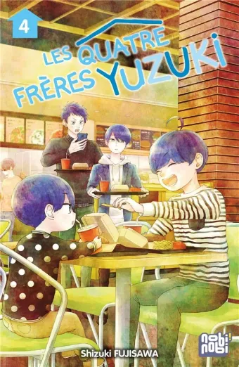 Couverture du manga Les quatre frères Yuzuki Tome 4