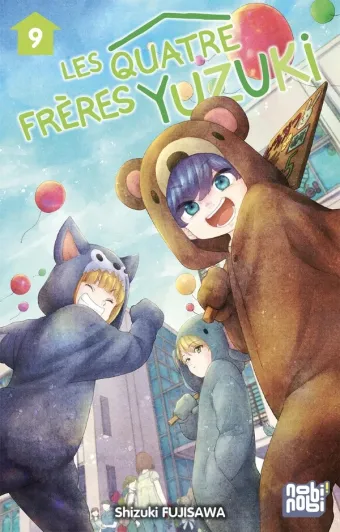 Couverture du manga Les quatre frères Yuzuki Tome 9