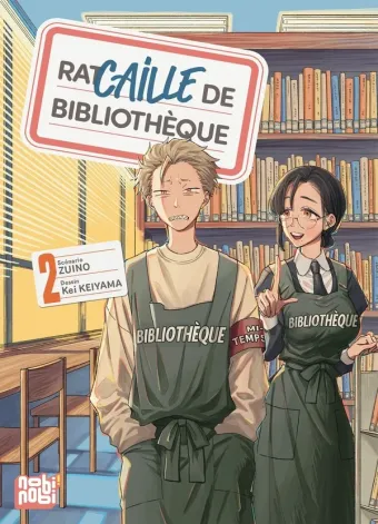Couverture du manga Racaille de bibliothèque Tome 2