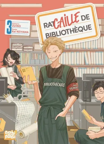 Couverture du manga Racaille de bibliothèque Tome 3