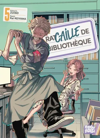 Couverture du manga Racaille de bibliothèque Tome 5