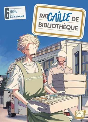 Couverture du manga Racaille de bibliothèque Tome 6