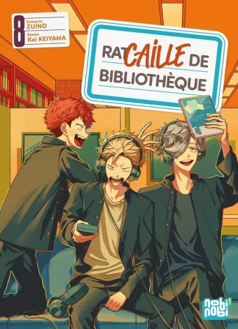 Couverture du manga Racaille de bibliothèque Tome 8