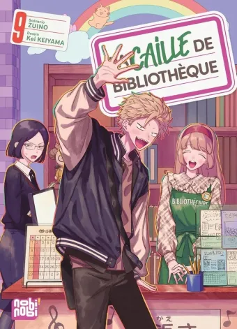 Couverture du manga Racaille de bibliothèque Tome 9