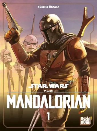 Couverture du manga Star Wars – the Mandalorian Tome 1