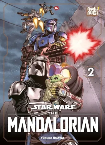 Couverture du manga Star Wars – the Mandalorian Tome 2