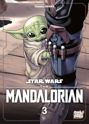 Couverture du manga Star Wars – the Mandalorian Tome 3