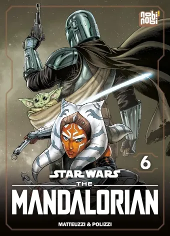 Couverture du manga Star Wars – the Mandalorian Tome 6