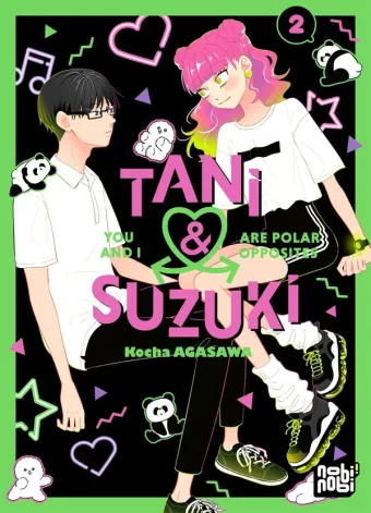 Couverture du manga Tani & Suzuki – you and I are the polar opposites Tome 2